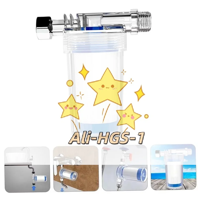 Long-Lasting Universal Shower Water Purifier Filter Fits All Pipes for Faucet Water Heater Bath Sprayer Bathroom
Long-Lasting Universal Shower Water Purifier Filter Fits All Pipes for Faucet Water Heater Bath Sprayer Bathroom
