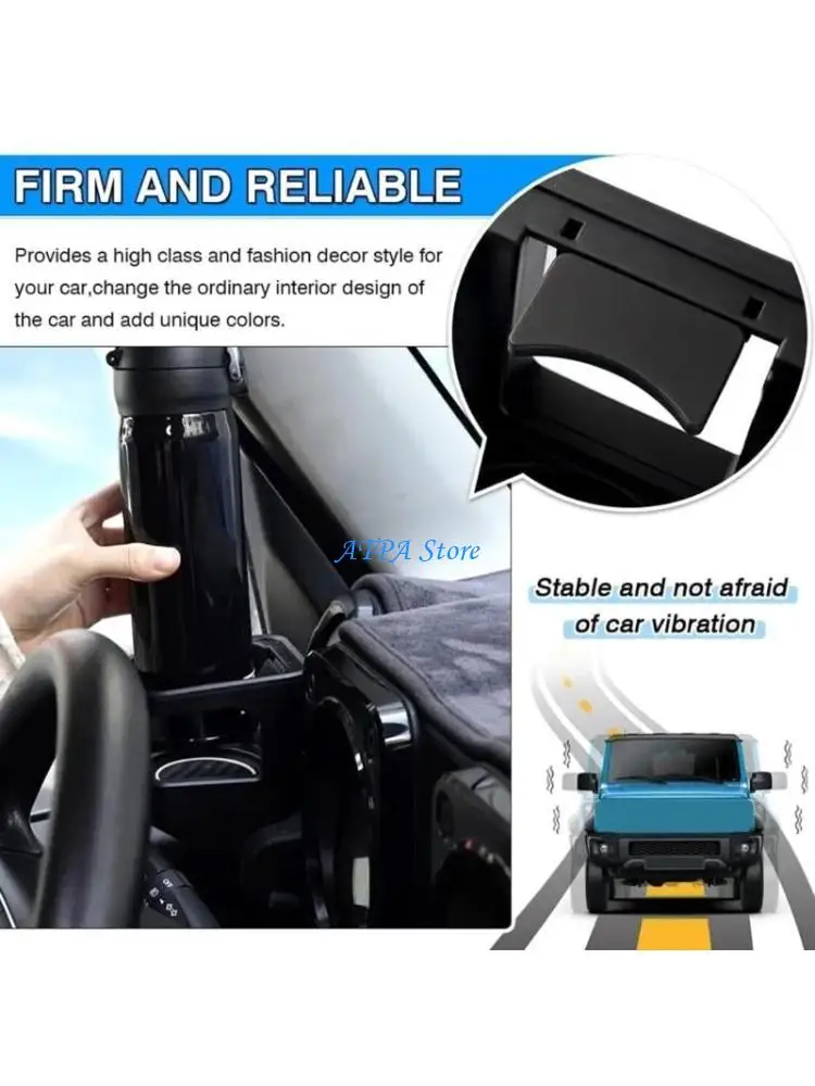 U13C Car Air Vent Mount Cup Holder for Jimny JB64 JB74 Drink Stand Auto Accessory
U13C Car Air Vent Mount Cup Holder for Jimny JB64 JB74 Drink Stand Auto Accessory