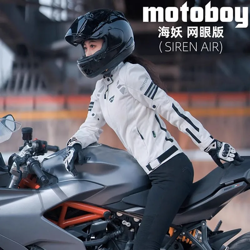 MOTOBOY летняя женская мотоциклетная куртка 600D Oxford с 3D сеткой, мотоциклетная куртка CE, защита, износостойкая, дышащая
MOTOBOY летняя женская мотоциклетная куртка 600D Oxford с 3D сеткой, мотоциклетная куртка CE, защита, износостойкая, дышащая