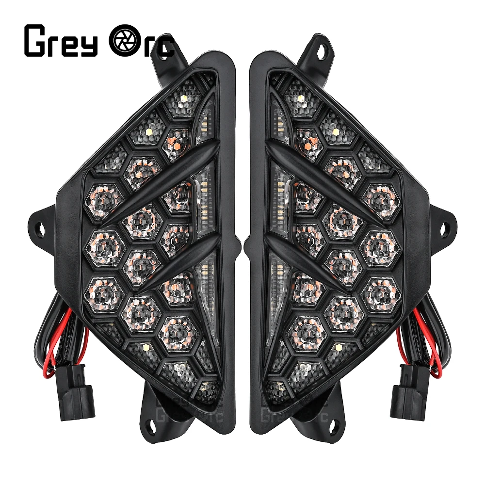 For Kawasaki ZX-4R ZX-4RR 2023 2024 Lamp Flashing Indicator Light ZX-4RR ZX-25R 2023+ LED Front Turn Signals
For Kawasaki ZX-4R ZX-4RR 2023 2024 Lamp Flashing Indicator Light ZX-4RR ZX-25R 2023+ LED Front Turn Signals