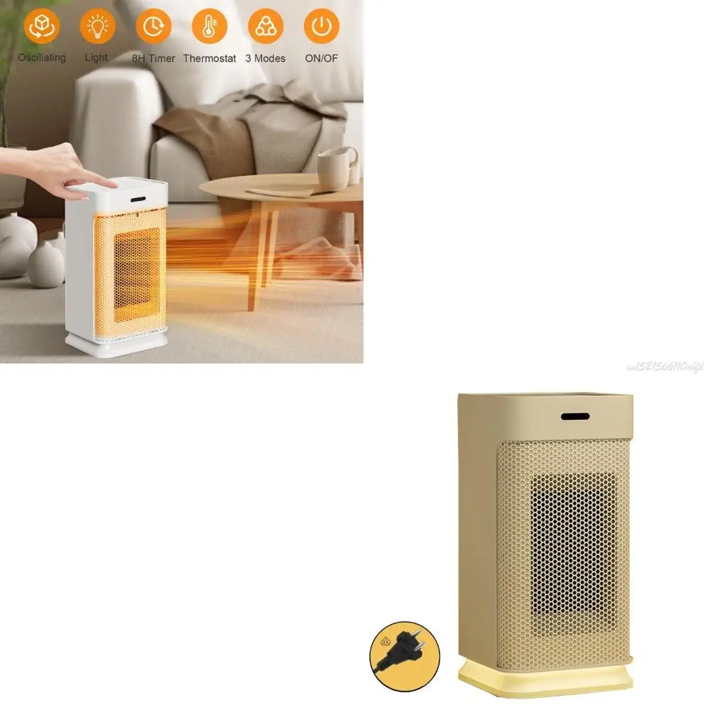 27RB 220V Fast Heating 1000W PTC Ceramic Heater Electric Warmer Small Desk Heater Office Indoor Indoor Bedroom Hot Air Fan
27RB 220V Fast Heating 1000W PTC Ceramic Heater Electric Warmer Small Desk Heater Office Indoor Indoor Bedroom Hot Air Fan