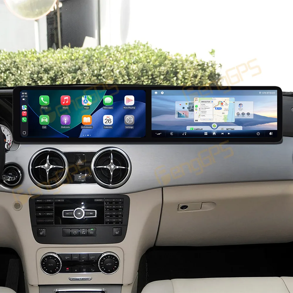 Dual 12.3" Touch Screen Android 14 Multimedia Player For Mercedes-Benz GLK 2013-2015 GPS Navi Car Radio Carplay Stereo Host
Dual 12.3" Touch Screen Android 14 Multimedia Player For Mercedes-Benz GLK 2013-2015 GPS Navi Car Radio Carplay Stereo Host
