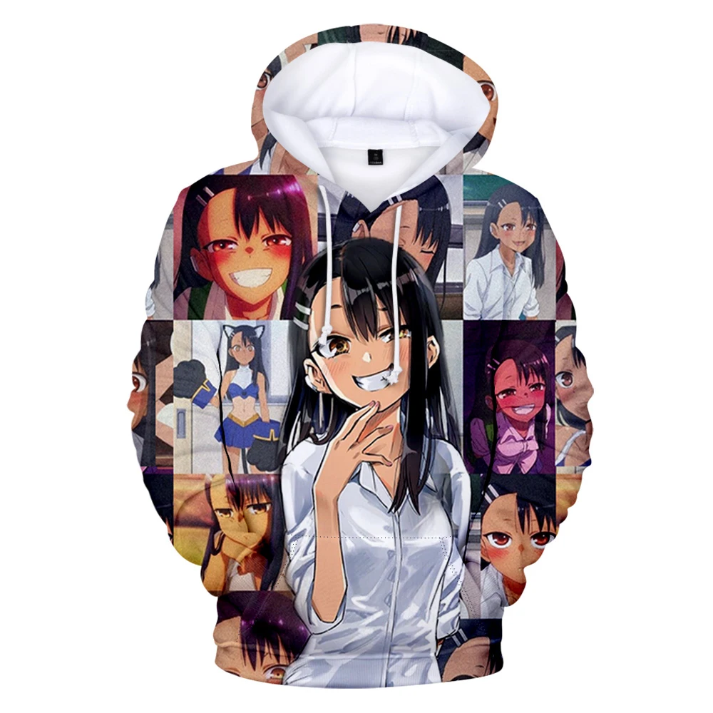 2022 Аниме Мужская одежда Don't Toy with Me Miss Nagatoro толстовка женская мужская Толстовка Harajuku уличная одежда для мальчиков и девочек детская одежда
2022 Аниме Мужская одежда Don't Toy with Me Miss Nagatoro толстовка женская мужская Толстовка Harajuku уличная одежда для мальчиков и девочек детская одежда