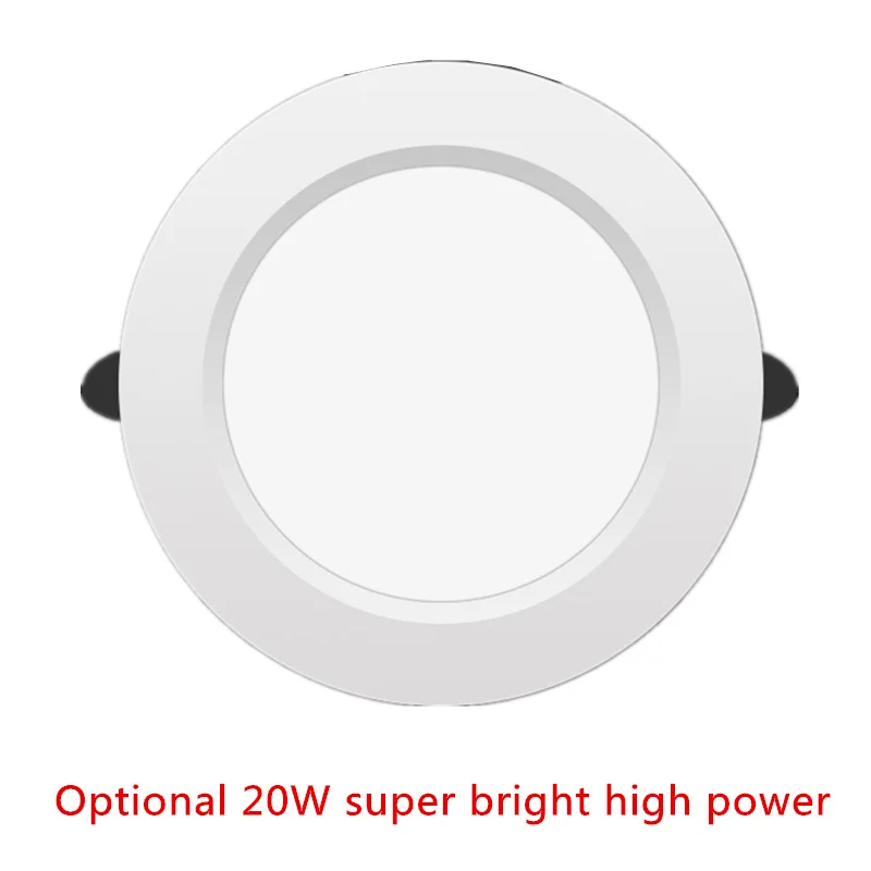 Spot Recessed Ceiling Light Slim High Bright Ultra-bright LED Downlight AC220V High Power Optional 6W 9W 15W 20W
Spot Recessed Ceiling Light Slim High Bright Ultra-bright LED Downlight AC220V High Power Optional 6W 9W 15W 20W