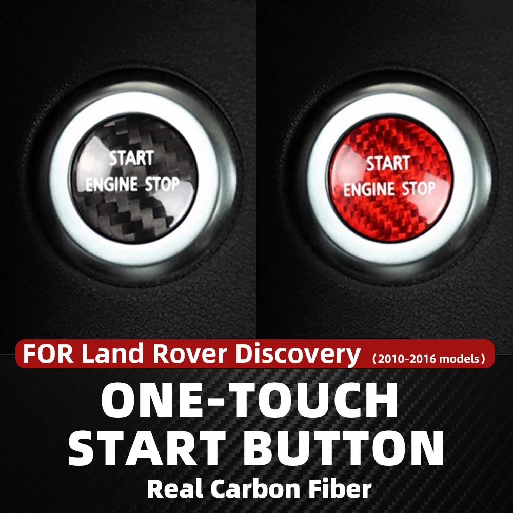 Real Carbon Fiber Car Engine Start Stop Button Interior Trim Cover Stickers For Land Rover Discovery 2010-2016 Auto Accessories
Real Carbon Fiber Car Engine Start Stop Button Interior Trim Cover Stickers For Land Rover Discovery 2010-2016 Auto Accessories