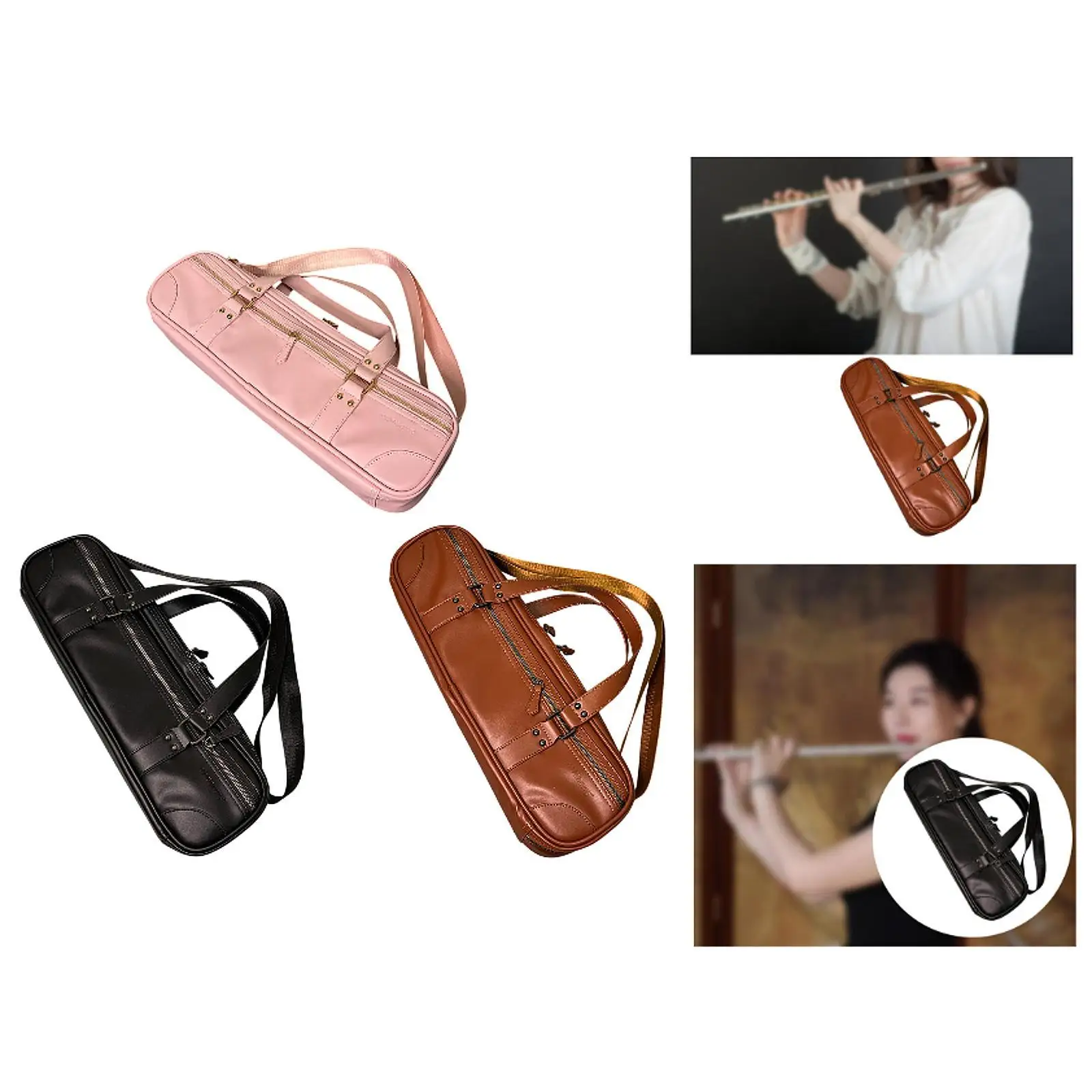 Flute Carry Case Flute Protect Bag Canvas Exterior Pocket with Adjustable Shoulder Strap Plush Inside for Gifts Party Concert
Flute Carry Case Flute Protect Bag Canvas Exterior Pocket with Adjustable Shoulder Strap Plush Inside for Gifts Party Concert