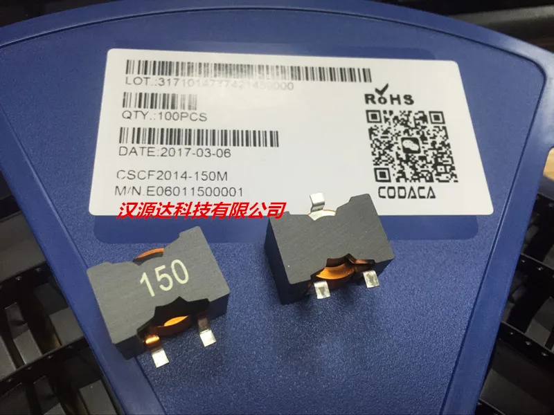 5pcs/lot CSCF2014-150M CODACA 15UH 18A 22X22X14MM chips Electronic new
5pcs/lot CSCF2014-150M CODACA 15UH 18A 22X22X14MM chips Electronic new
