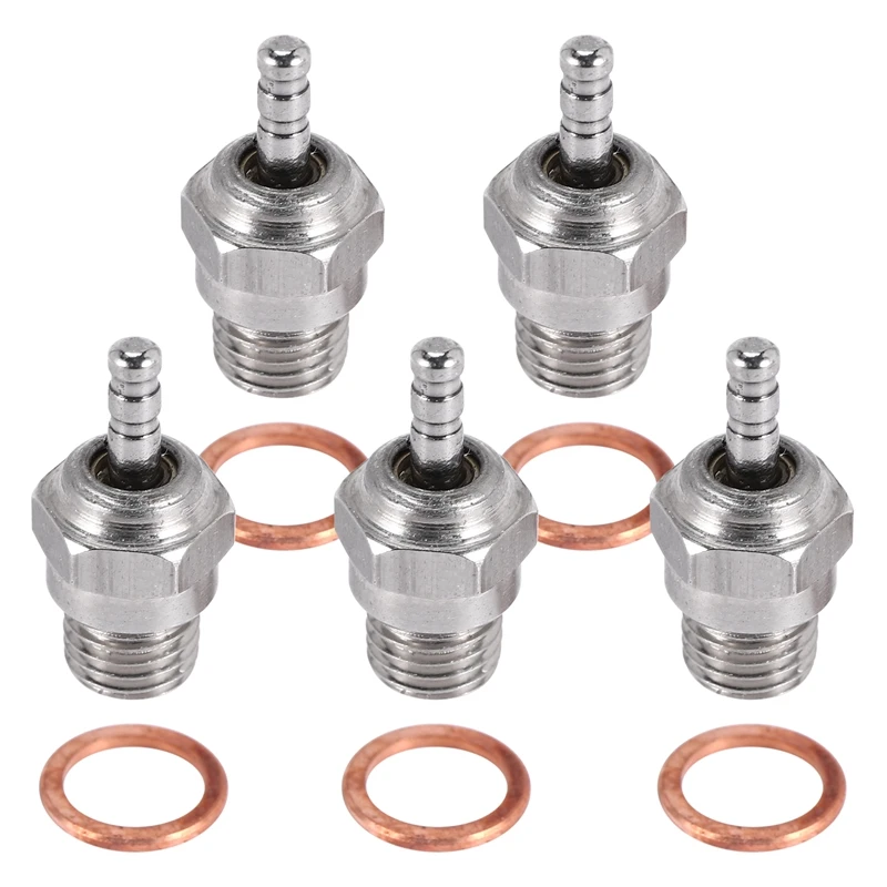A39Q-5Pcs Glow Plug Nitro Truck Hot Spark Apex SH Engine Parts Accessories Replacement OS RC Model Car HSP 70117
A39Q-5Pcs Glow Plug Nitro Truck Hot Spark Apex SH Engine Parts Accessories Replacement OS RC Model Car HSP 70117