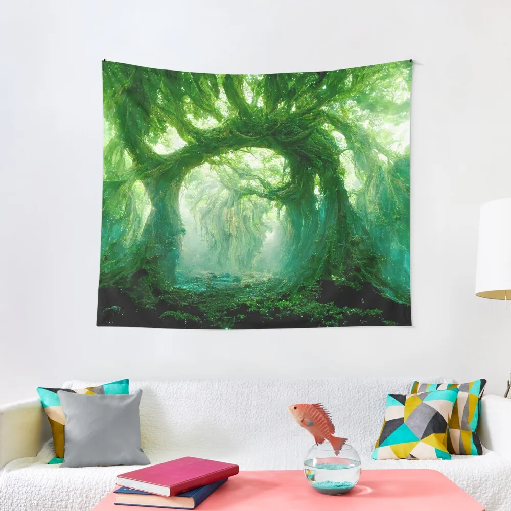 The Enchanted Forest - spiritual art spiritual artwork spirituality wellness well-being enchanted forest magic tree nat Tapestry
The Enchanted Forest - spiritual art spiritual artwork spirituality wellness well-being enchanted forest magic tree nat Tapestry