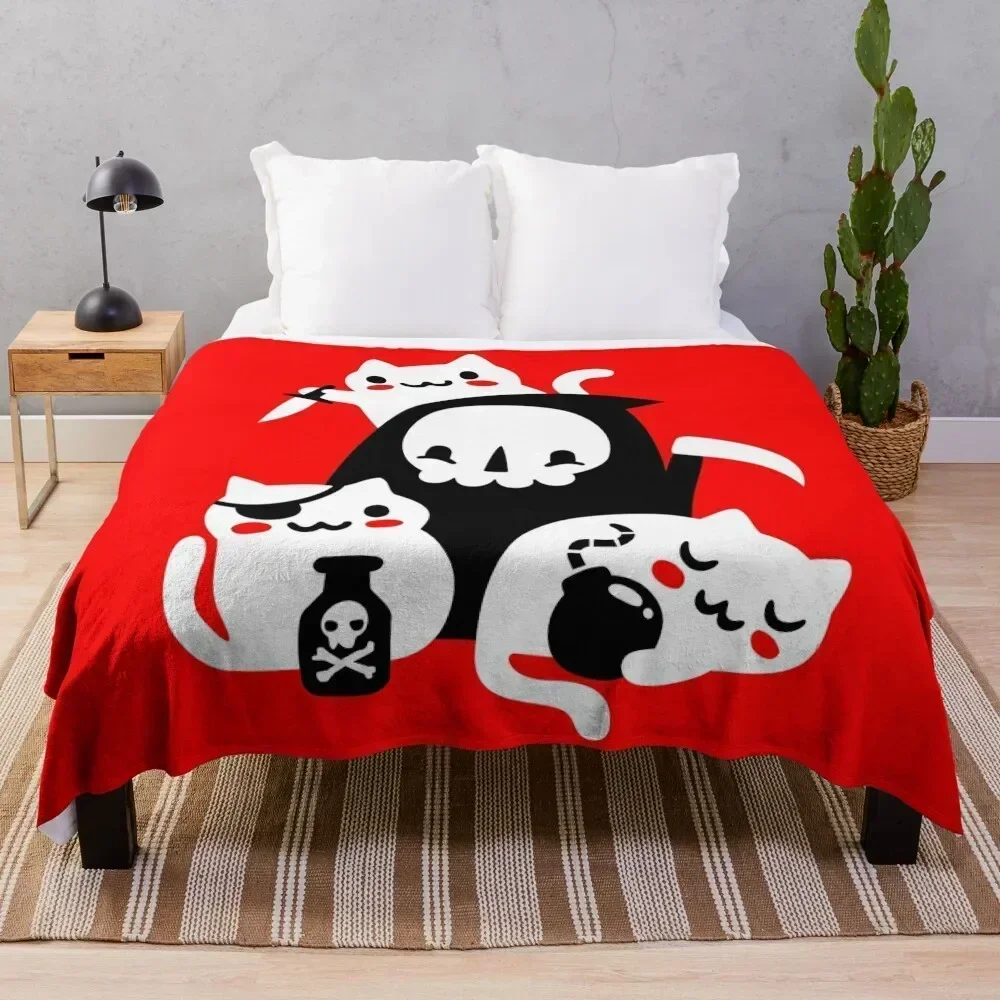 Death's Little Helpers Throw Blanket All Season Lightweight Soft Blanket for Bed
Death's Little Helpers Throw Blanket All Season Lightweight Soft Blanket for Bed