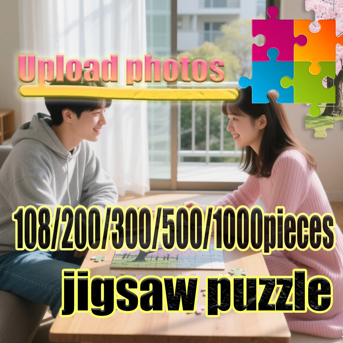 custom Puzzle 108/200/300/500/1000 Pieces Game Jigsaw Puzzle Custom a unique gift for yourself and your family
custom Puzzle 108/200/300/500/1000 Pieces Game Jigsaw Puzzle Custom a unique gift for yourself and your family