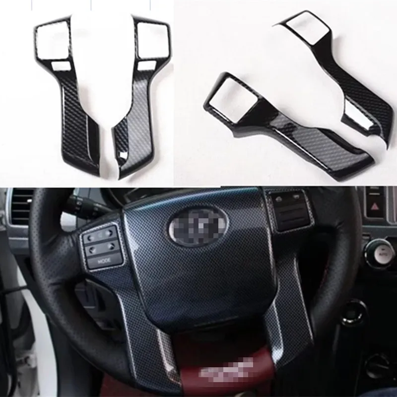 2 шт., наклейки на панель рулевого колеса автомобиля из углеродного волокна для Toyota Prado 2010-2016
2 шт., наклейки на панель рулевого колеса автомобиля из углеродного волокна для Toyota Prado 2010-2016