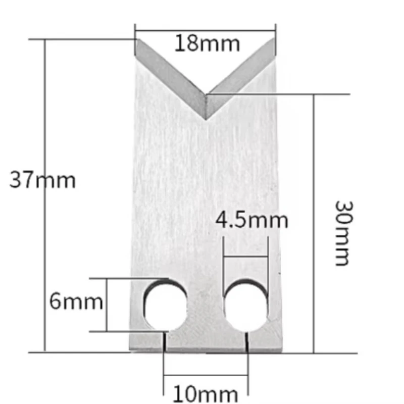 Direct from the manufacturer 37 * 18 * 2.5mm tungsten steel blades for wire cutting and in cable manufacturing equipment
Direct from the manufacturer 37 * 18 * 2.5mm tungsten steel blades for wire cutting and in cable manufacturing equipment