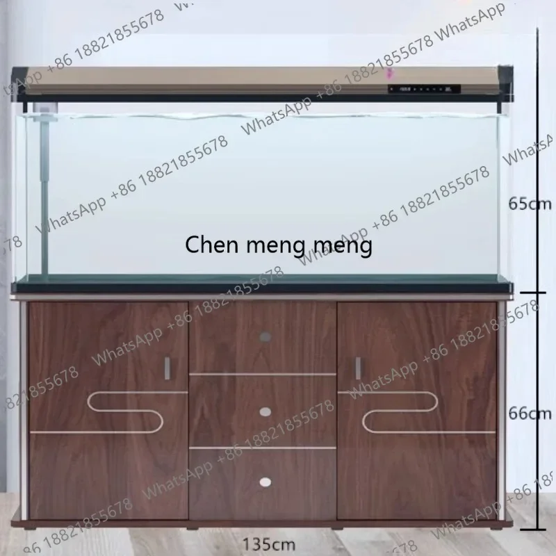 CC182 Fish Farming Equipment Glass Aquarium Indoors Ecology Decoration Living Room Aquarium Floor Luxury Home Furniture Acquario
CC182 Fish Farming Equipment Glass Aquarium Indoors Ecology Decoration Living Room Aquarium Floor Luxury Home Furniture Acquario