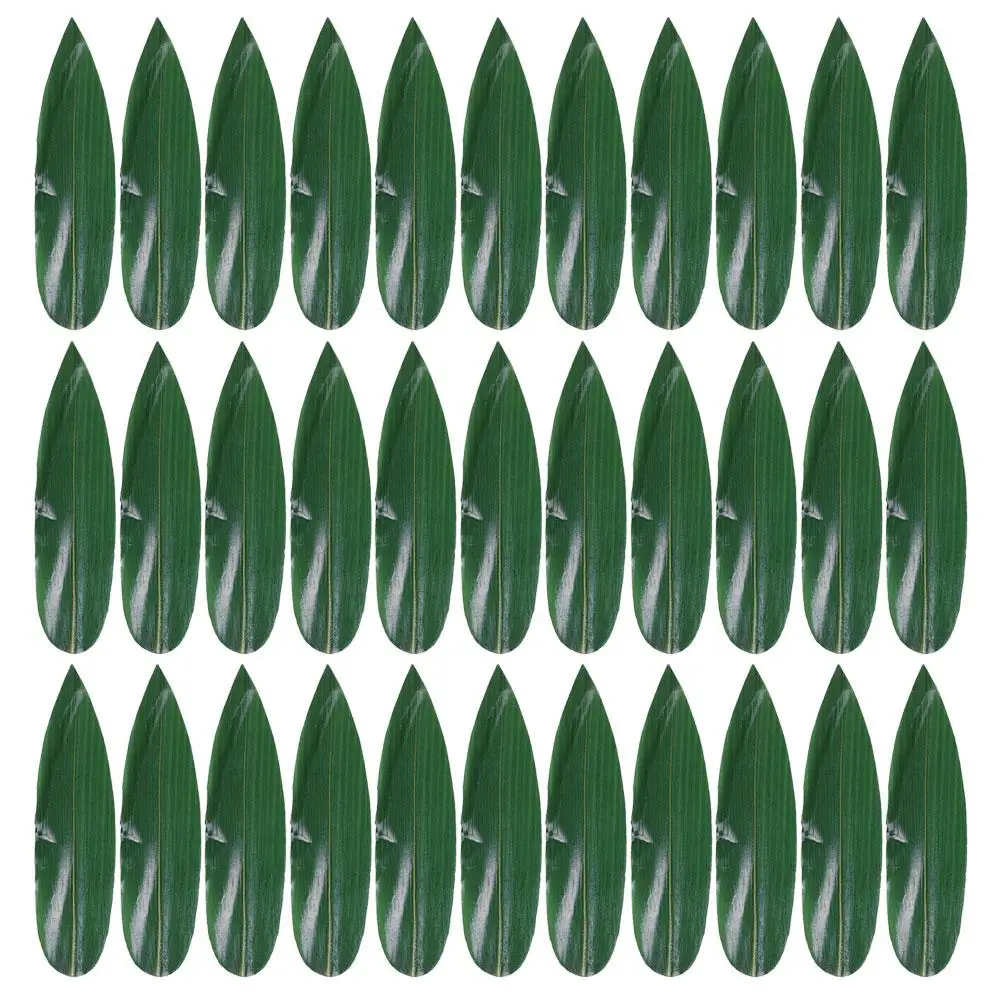100 Pcs Bamboo Leaves for Sushi Plate Decorations Serving Leaf Japanese Food Mat Sashimi Decor Kitchen Bar Accessories Green
100 Pcs Bamboo Leaves for Sushi Plate Decorations Serving Leaf Japanese Food Mat Sashimi Decor Kitchen Bar Accessories Green