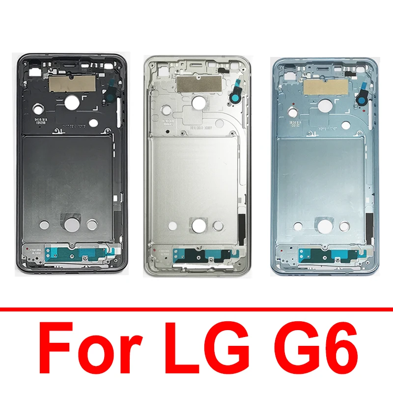 Корпус передней средней рамки ЖК-дисплея для LG G6, передняя опорная крышка ЖК-дисплея, средние детали корпуса
Корпус передней средней рамки ЖК-дисплея для LG G6, передняя опорная крышка ЖК-дисплея, средние детали корпуса