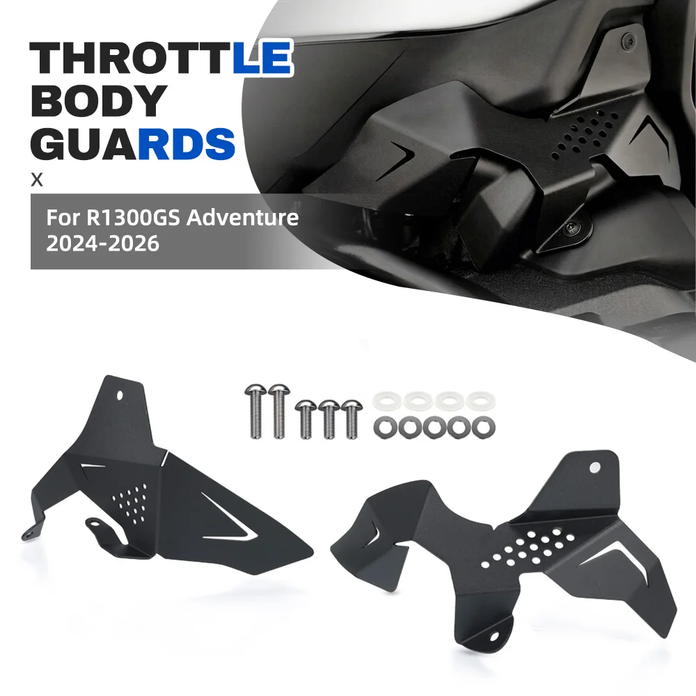 R 1300 GSA Throttle Body Guards Cover Protection For BMW R1300GS Adventure R 1300GS 2024-2026 Throttle Valves Protector Cover
R 1300 GSA Throttle Body Guards Cover Protection For BMW R1300GS Adventure R 1300GS 2024-2026 Throttle Valves Protector Cover