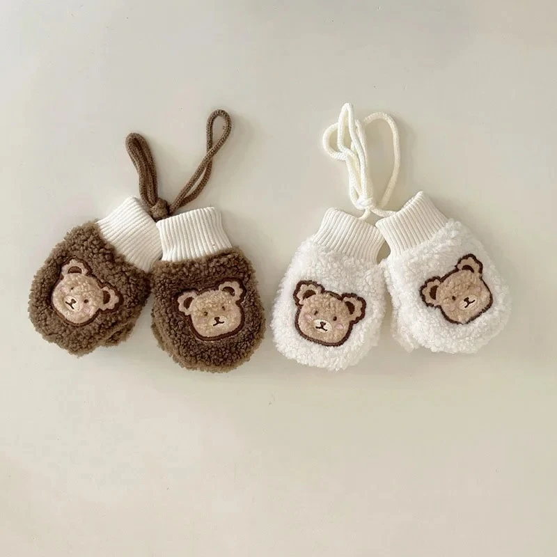 Lamb Fleece Baby Plush Mittens Cute Bear Kids Hanging Neck Glove 1-4Year Boy Girl Children Winter Full Finger Gloves Hand Warmer
Lamb Fleece Baby Plush Mittens Cute Bear Kids Hanging Neck Glove 1-4Year Boy Girl Children Winter Full Finger Gloves Hand Warmer
