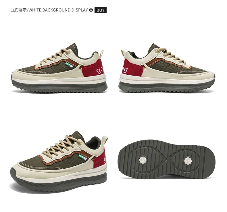 Men's Waterproof Synthetic Leather Dad Sneakers 2026 New Thick Sole Anti Slip Work Travel Casual Running Streetwear Footwear
Men's Waterproof Synthetic Leather Dad Sneakers 2026 New Thick Sole Anti Slip Work Travel Casual Running Streetwear Footwear