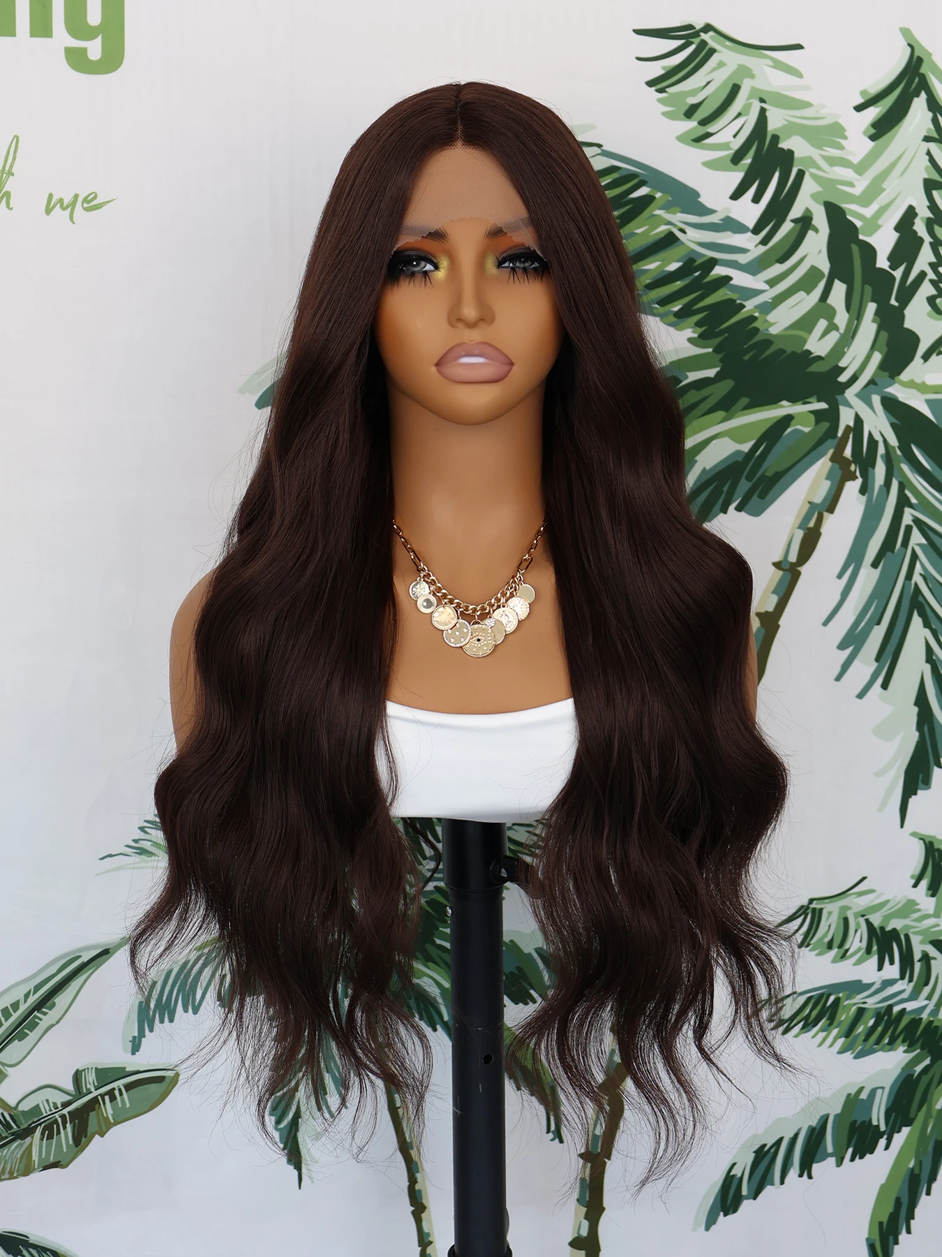 Brown Synthetic Lace Front Wigs body wave loose wave hd lace front wigs water wave Pre Plucked Natural Hairline
Brown Synthetic Lace Front Wigs body wave loose wave hd lace front wigs water wave Pre Plucked Natural Hairline