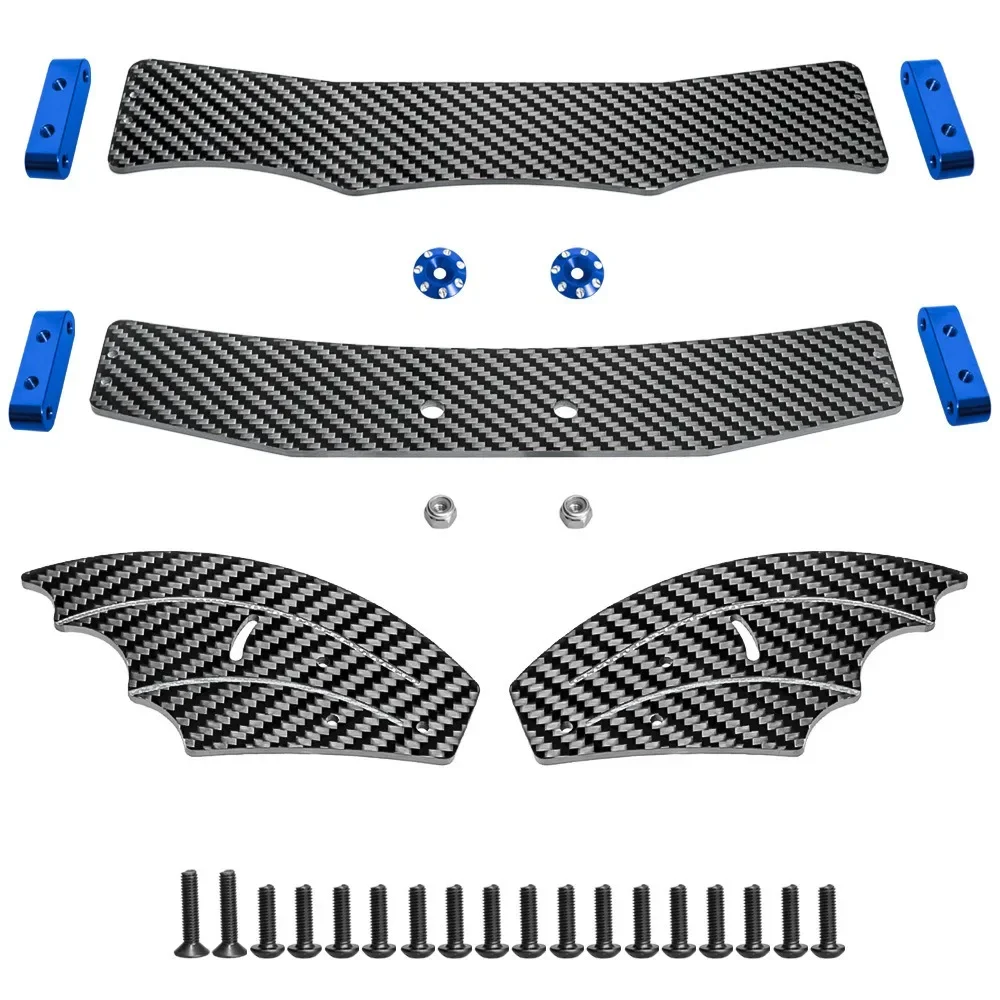 Carbon Fiber Adjustable Tail Wing Rear Spoiler for ARRMA 1/8 TYPHON RC Car Upgrade Parts Accessories
Carbon Fiber Adjustable Tail Wing Rear Spoiler for ARRMA 1/8 TYPHON RC Car Upgrade Parts Accessories
