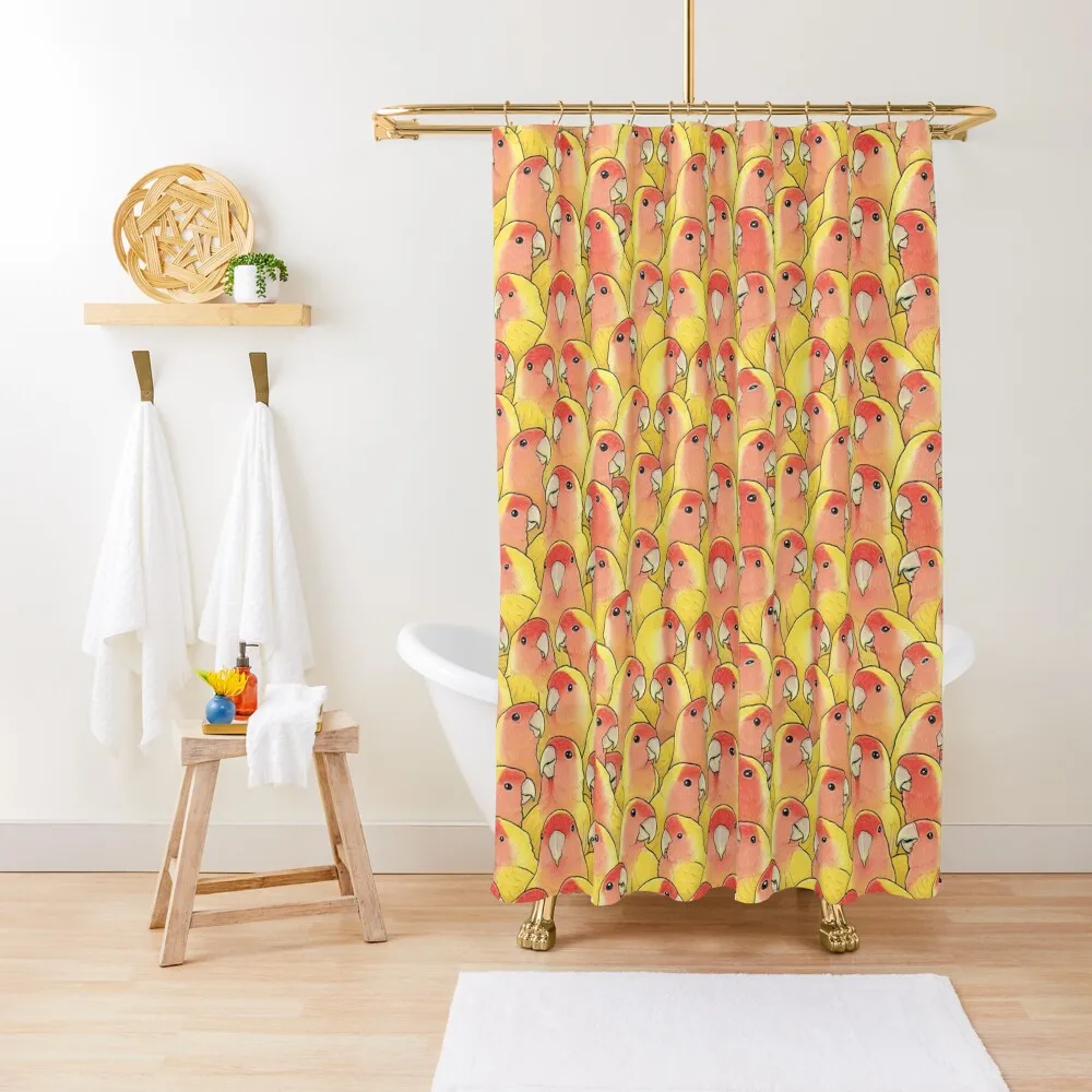 Lutino Peach Face Lovebird Shower Curtain Cute Shower Bathroom Shower Set Curtain
Lutino Peach Face Lovebird Shower Curtain Cute Shower Bathroom Shower Set Curtain