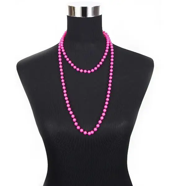 6pcs 70's & 80's Them Plastic Necklace 6-color Beaded Necklace for Party (Green & Rose Red & Yellow & Bright Red & Orange & Blue
6pcs 70's & 80's Them Plastic Necklace 6-color Beaded Necklace for Party (Green & Rose Red & Yellow & Bright Red & Orange & Blue