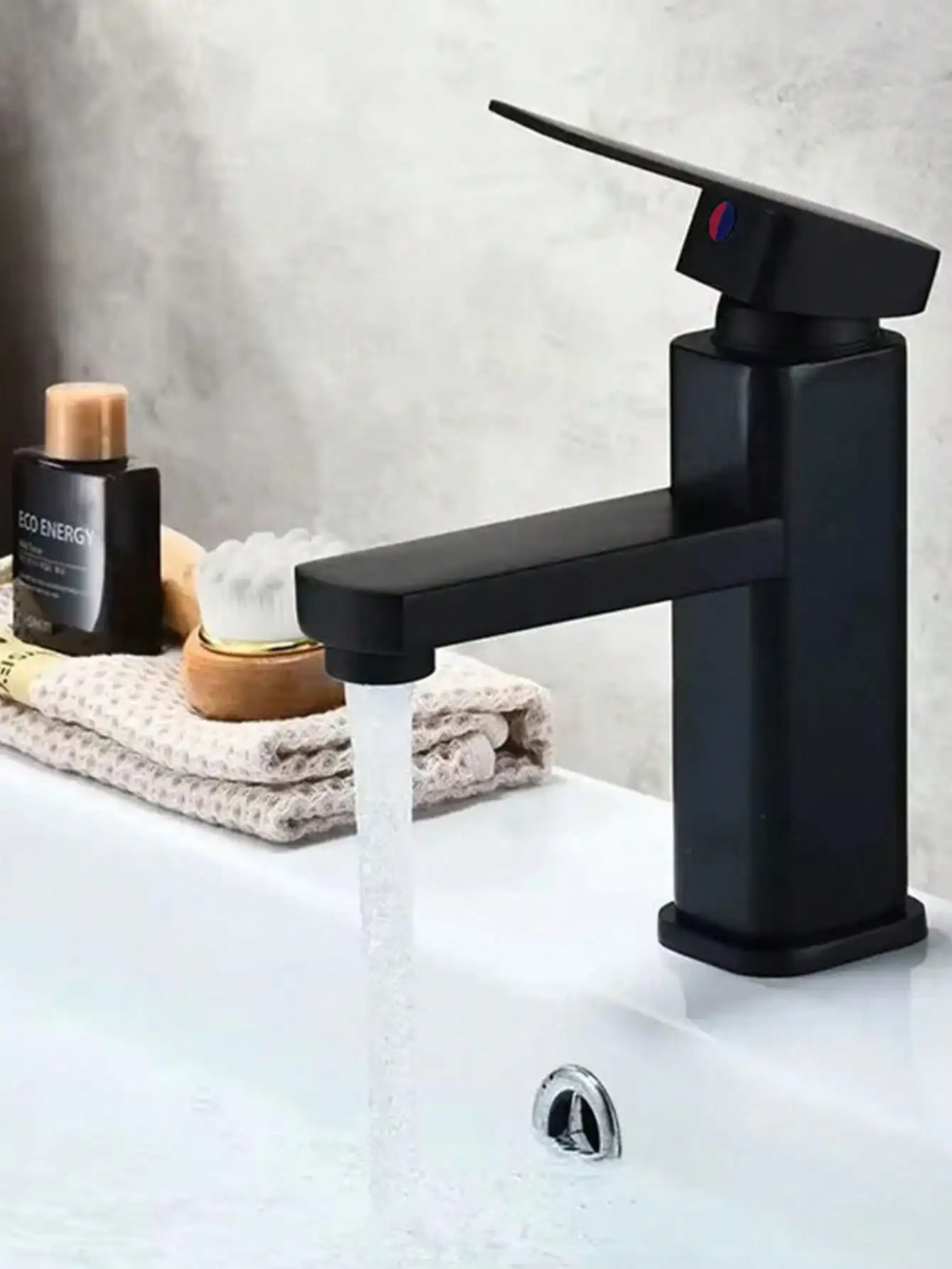 1pc Bathroom Black Faucets Hot And Cold Mixer Faucets Vanity Bathroom Kitchen Deck Mounted Bathroom Sink Faucets,Bathroom Sink F
1pc Bathroom Black Faucets Hot And Cold Mixer Faucets Vanity Bathroom Kitchen Deck Mounted Bathroom Sink Faucets,Bathroom Sink F