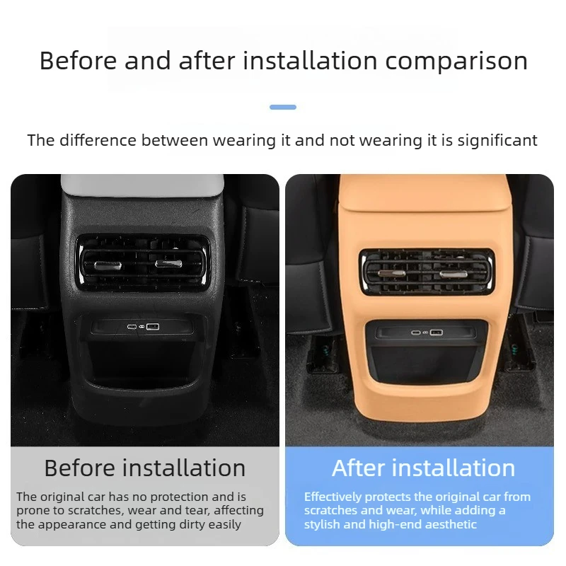 Rear Kick Pad Air Conditioning Kick Board Out Trend Cover For Geely Galaxy Starship 7 EM-i Interior Decorative Accessories Tools
Rear Kick Pad Air Conditioning Kick Board Out Trend Cover For Geely Galaxy Starship 7 EM-i Interior Decorative Accessories Tools