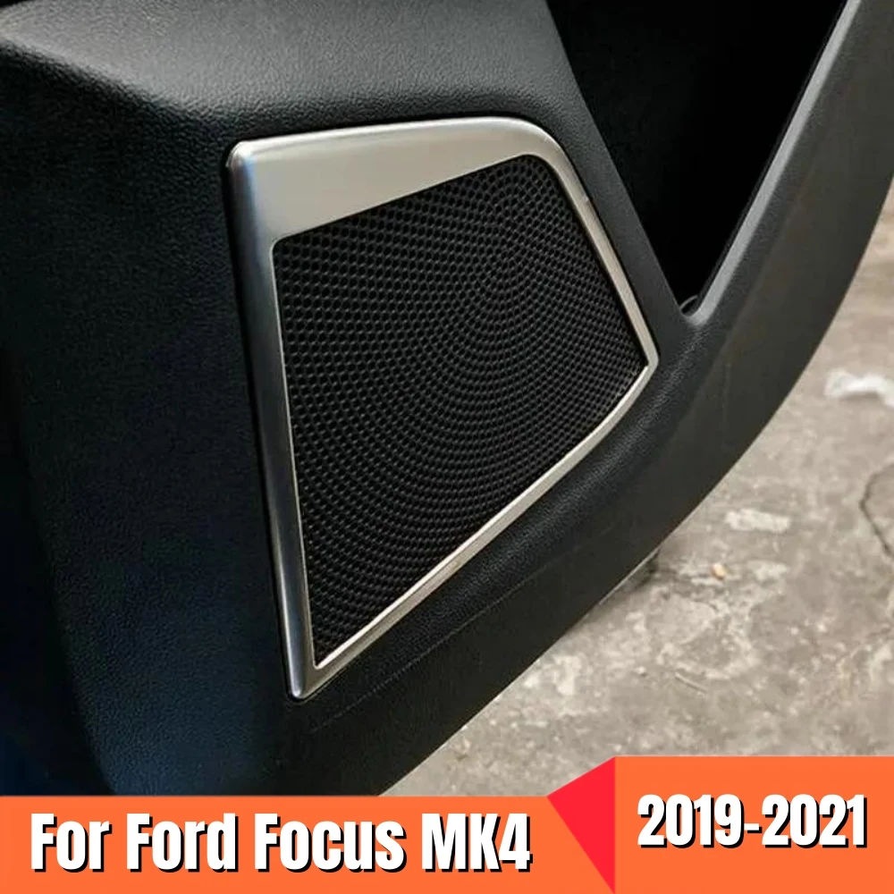 For Ford Focus MK4 ST Line 2019 2020 2021 Stainless Steel Interior Car Door Audio Speaker Cover Decoration Sticker Accessories
For Ford Focus MK4 ST Line 2019 2020 2021 Stainless Steel Interior Car Door Audio Speaker Cover Decoration Sticker Accessories