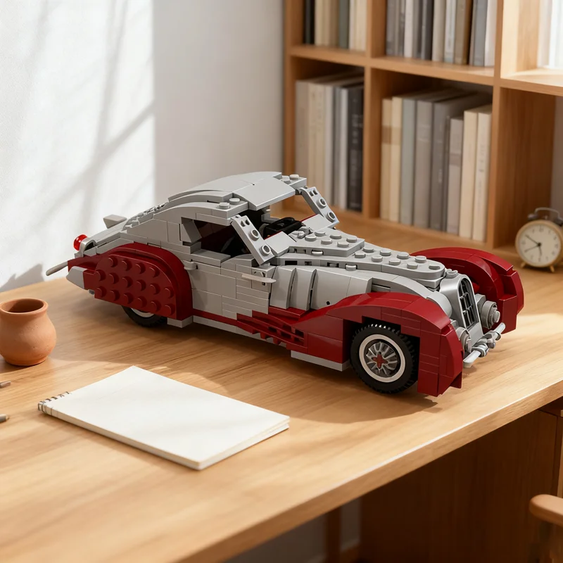 447pcs MOC Talbot Lago T SS Teardrop Coupe Miniland Display Team Model Building Blocks Module Diorama Figure Ship Robot Toy Gift
447pcs MOC Talbot Lago T SS Teardrop Coupe Miniland Display Team Model Building Blocks Module Diorama Figure Ship Robot Toy Gift