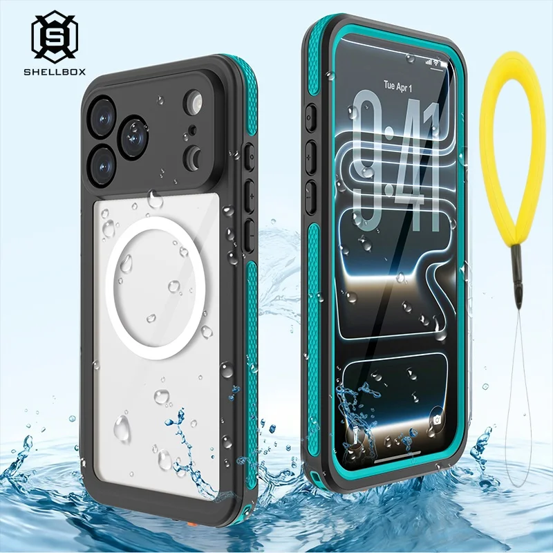 High-end phone case waterproof Magnetic with floating ring suitable for iPhone 17 /pro /Pro Max IP68 waterproof and shockproof
High-end phone case waterproof Magnetic with floating ring suitable for iPhone 17 /pro /Pro Max IP68 waterproof and shockproof