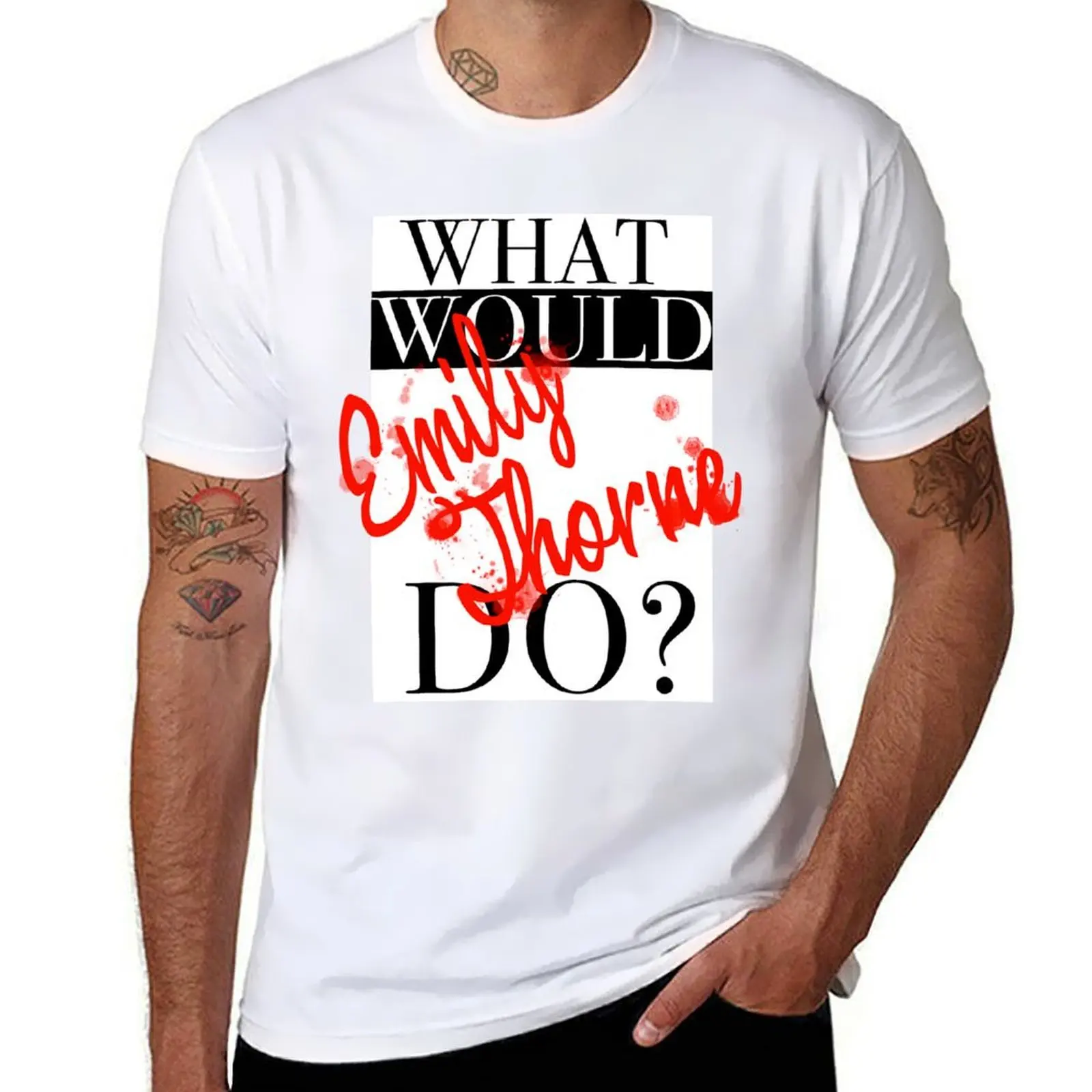What would Emily Thorne do T-Shirt t shirt men 100% cotton luxury brand t shirts for man slim fit
What would Emily Thorne do T-Shirt t shirt men 100% cotton luxury brand t shirts for man slim fit