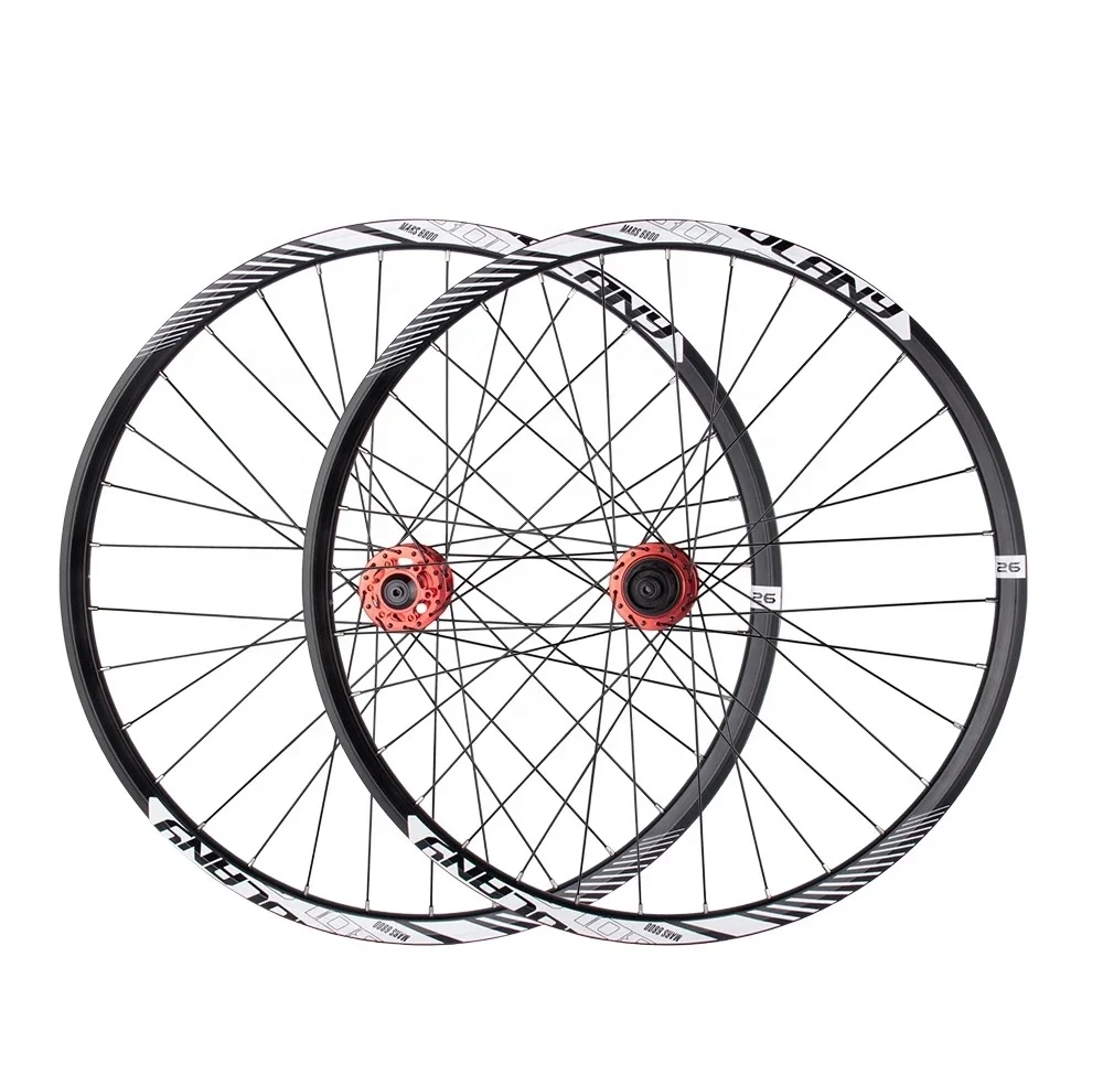 BOLANY Mountain Bike Wheel Set Aluminum Alloy 26/ 27.5/ 29 Inch Quick Release Barrel Shaft Disc Brake WheelSet
BOLANY Mountain Bike Wheel Set Aluminum Alloy 26/ 27.5/ 29 Inch Quick Release Barrel Shaft Disc Brake WheelSet