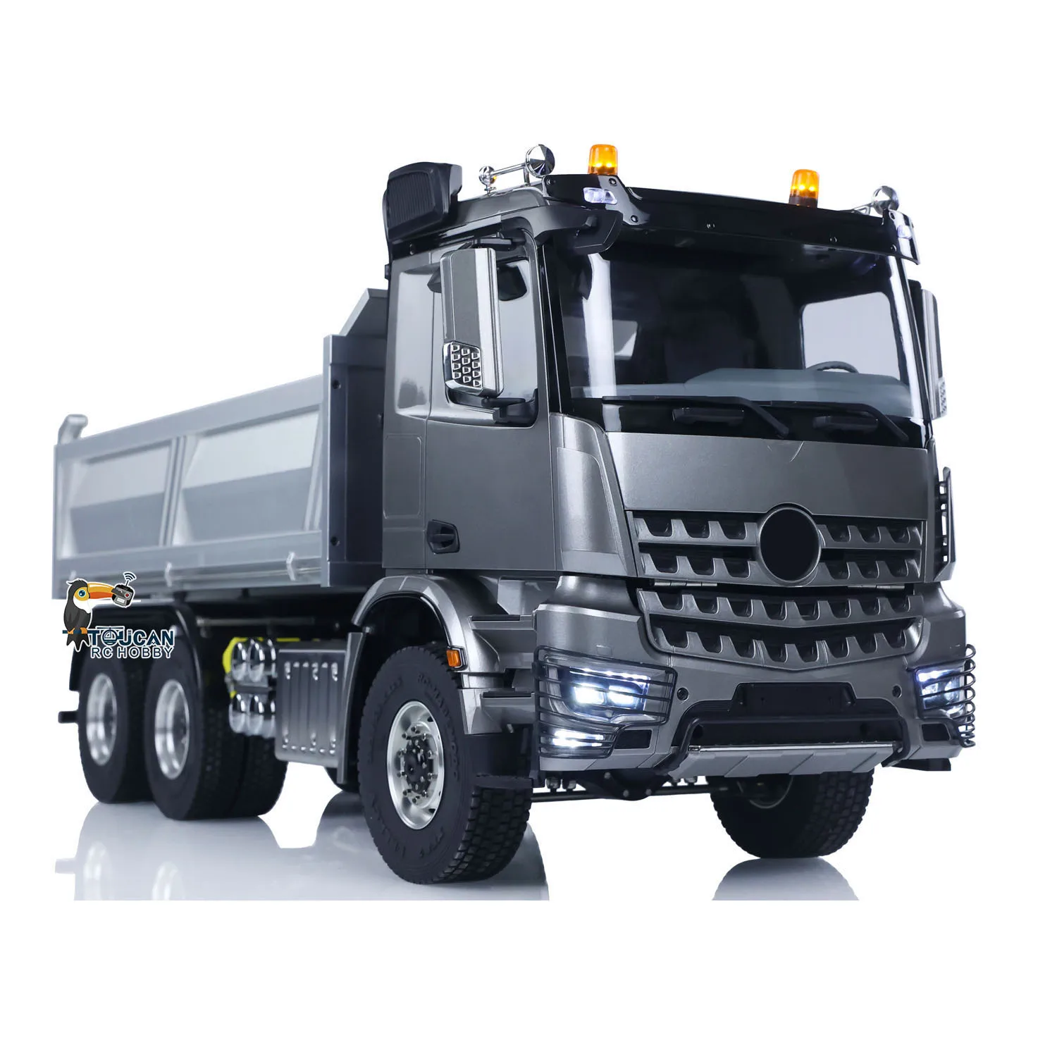 US Stock 1/14 RC Hydraulic Dumper 2-Speed TAMIYA 3348 6X6 Metal Chassis Tipper Car Model Differential Axle Light Sound
US Stock 1/14 RC Hydraulic Dumper 2-Speed TAMIYA 3348 6X6 Metal Chassis Tipper Car Model Differential Axle Light Sound
