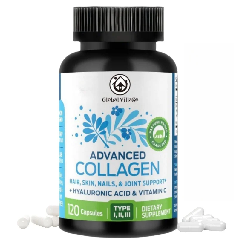 Collagen Supplement Enhanced with Vitamin C & Biotin Promotes Healthy Nails Hair Smooth Skin Joints and Bones
Collagen Supplement Enhanced with Vitamin C & Biotin Promotes Healthy Nails Hair Smooth Skin Joints and Bones