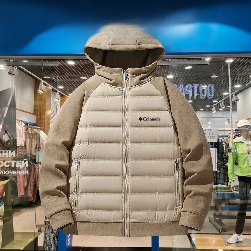 Легкий белый ду пух 90, мужской трикотаж с капюшоном для занятий спортом на открытом воздухе, дизайн Sense, осень-зима, полиэфирное волокно
Легкий белый ду пух 90, мужской трикотаж с капюшоном для занятий спортом на открытом воздухе, дизайн Sense, осень-зима, полиэфирное волокно