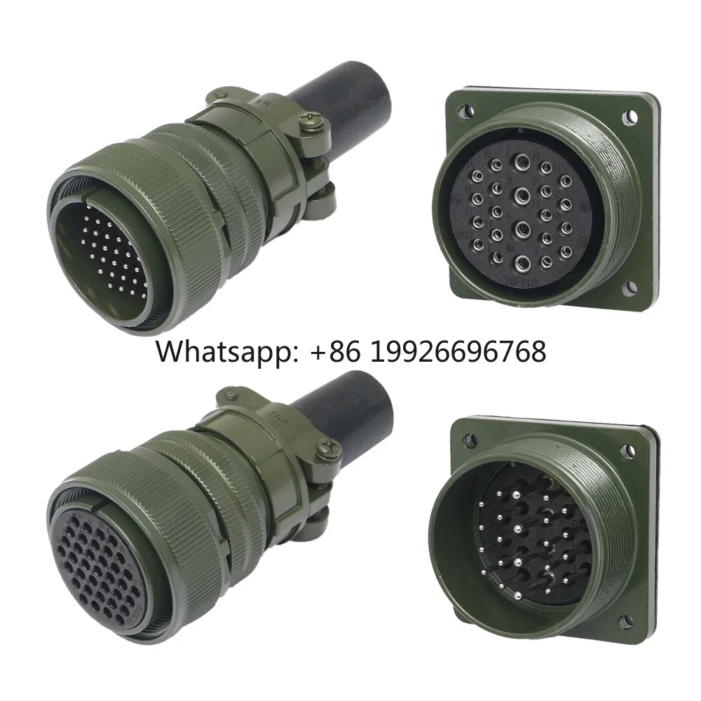 MIL-DTL-5015 Spec MS3102 3106 DIN Type Power 28 IP67 Waterproof Male Female Aerospace Aviation Automotive Connector 500V
MIL-DTL-5015 Spec MS3102 3106 DIN Type Power 28 IP67 Waterproof Male Female Aerospace Aviation Automotive Connector 500V