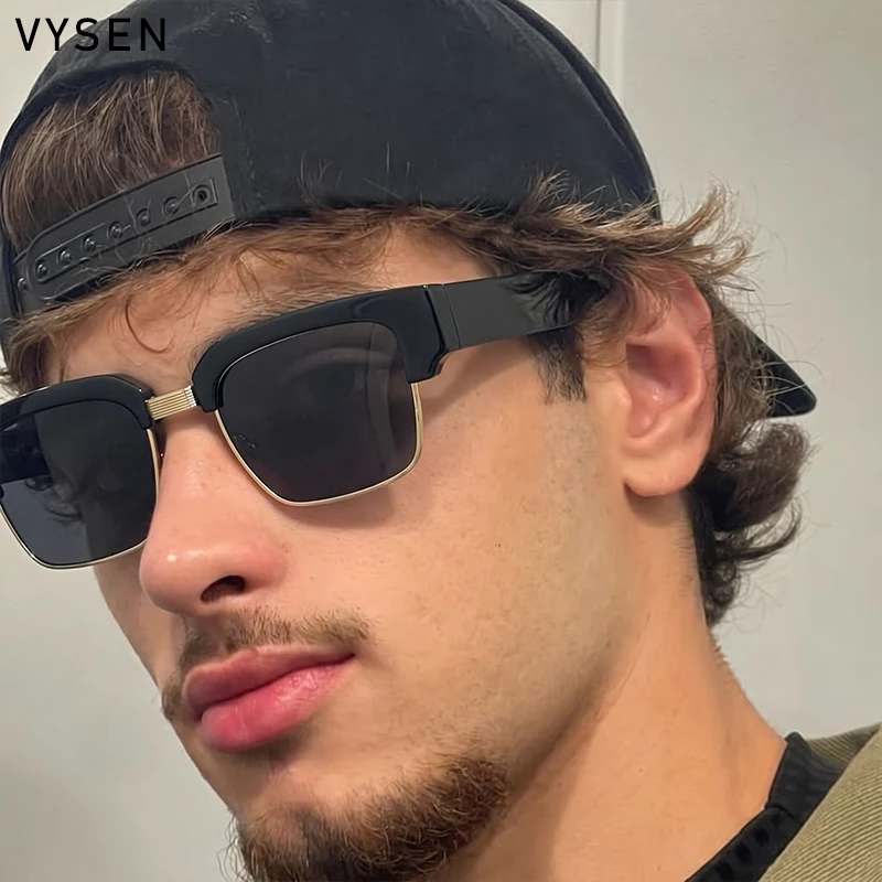 Steampunk Square Sunglasses Men 2026 Luxury Designer Retro Bold Thick Frame Photochromic Sun Glasses Male Hip Hop Shades Eyewear
Steampunk Square Sunglasses Men 2026 Luxury Designer Retro Bold Thick Frame Photochromic Sun Glasses Male Hip Hop Shades Eyewear