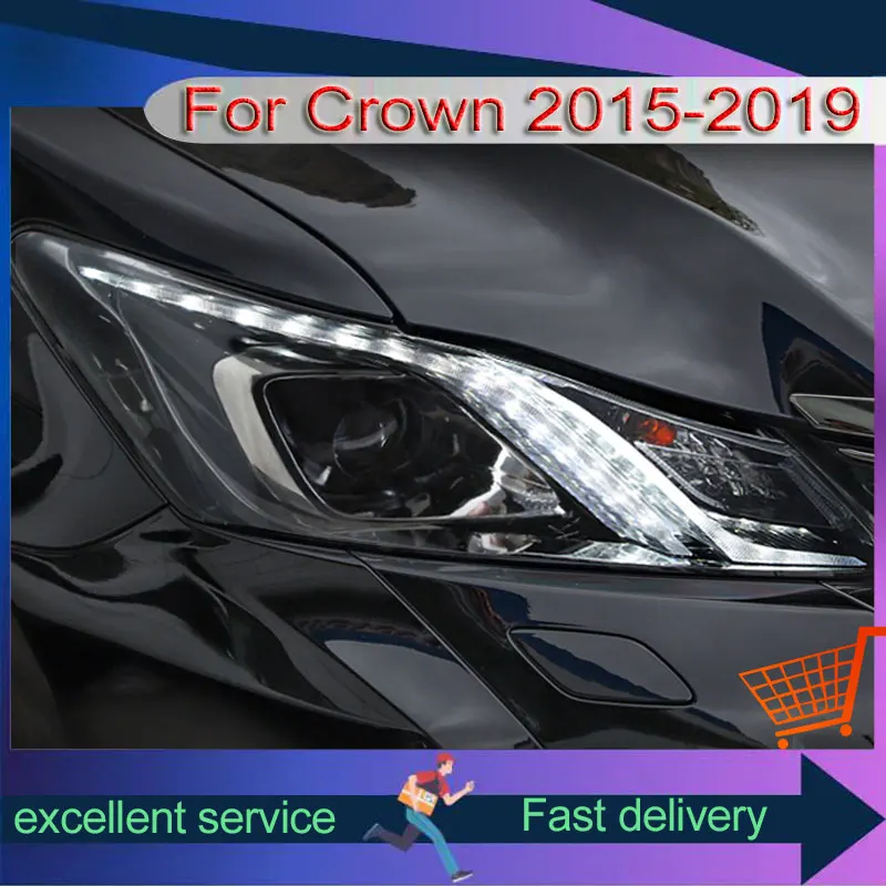 Стайлинг автомобиля для Toyota 2015-2019, фотолампа для передней фары
Стайлинг автомобиля для Toyota 2015-2019, фотолампа для передней фары