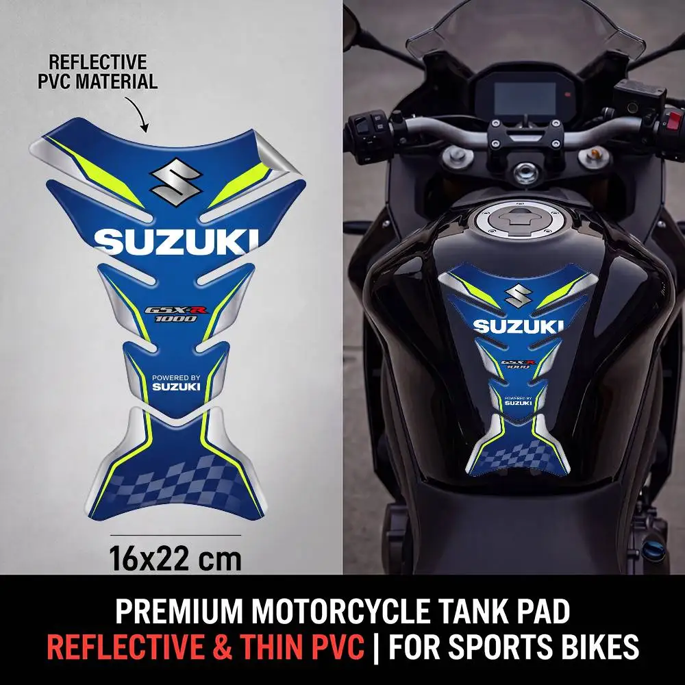 FOR SUZUKI Motorcycle PVC Tank Pad Tank Cap Protector Racing Sticker Universal
FOR SUZUKI Motorcycle PVC Tank Pad Tank Cap Protector Racing Sticker Universal