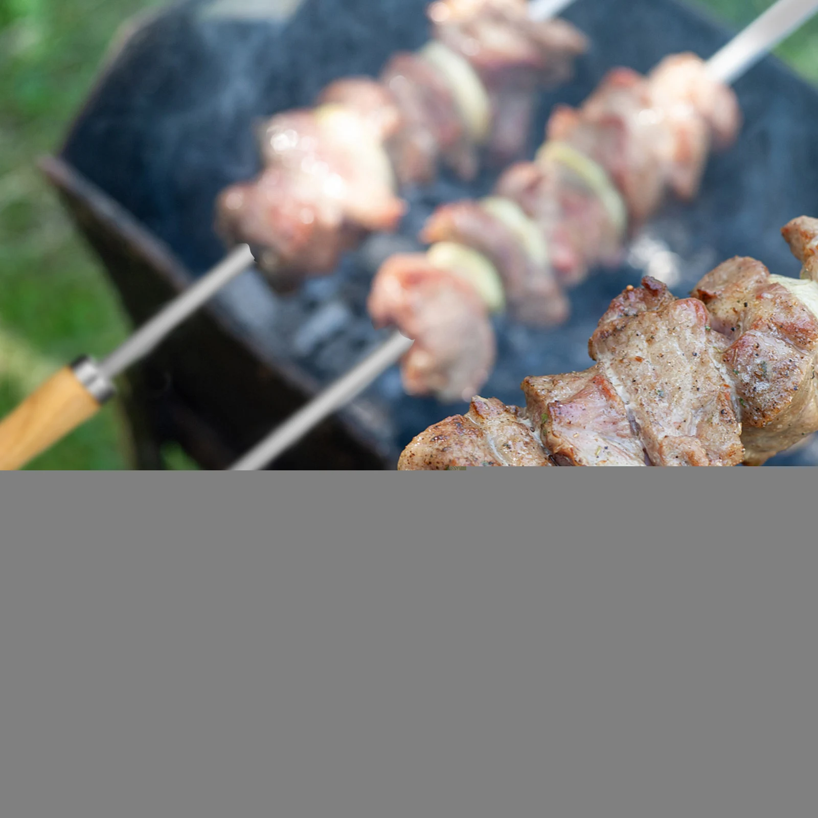 10 pcs Stainless Steel Flat Barbecue Skewers 42cm Kebab Sticks Grilling Tools Protective Covers Camping Accessories Storage Bag
10 pcs Stainless Steel Flat Barbecue Skewers 42cm Kebab Sticks Grilling Tools Protective Covers Camping Accessories Storage Bag