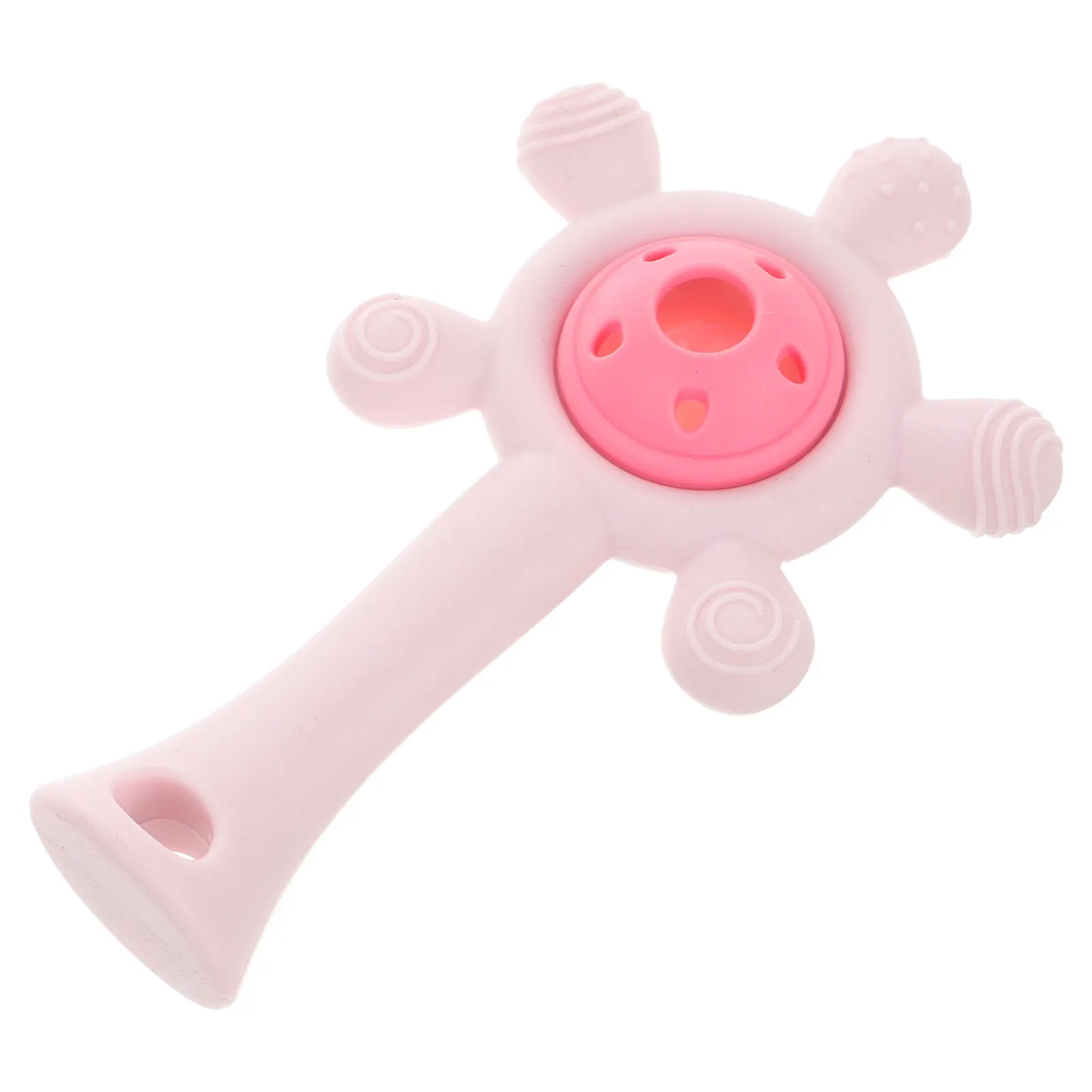 Silicone Ferris Wheel Teether Soft Chew Hand Bell for Baby Girl Teething Relief Teething Relief
Silicone Ferris Wheel Teether Soft Chew Hand Bell for Baby Girl Teething Relief Teething Relief