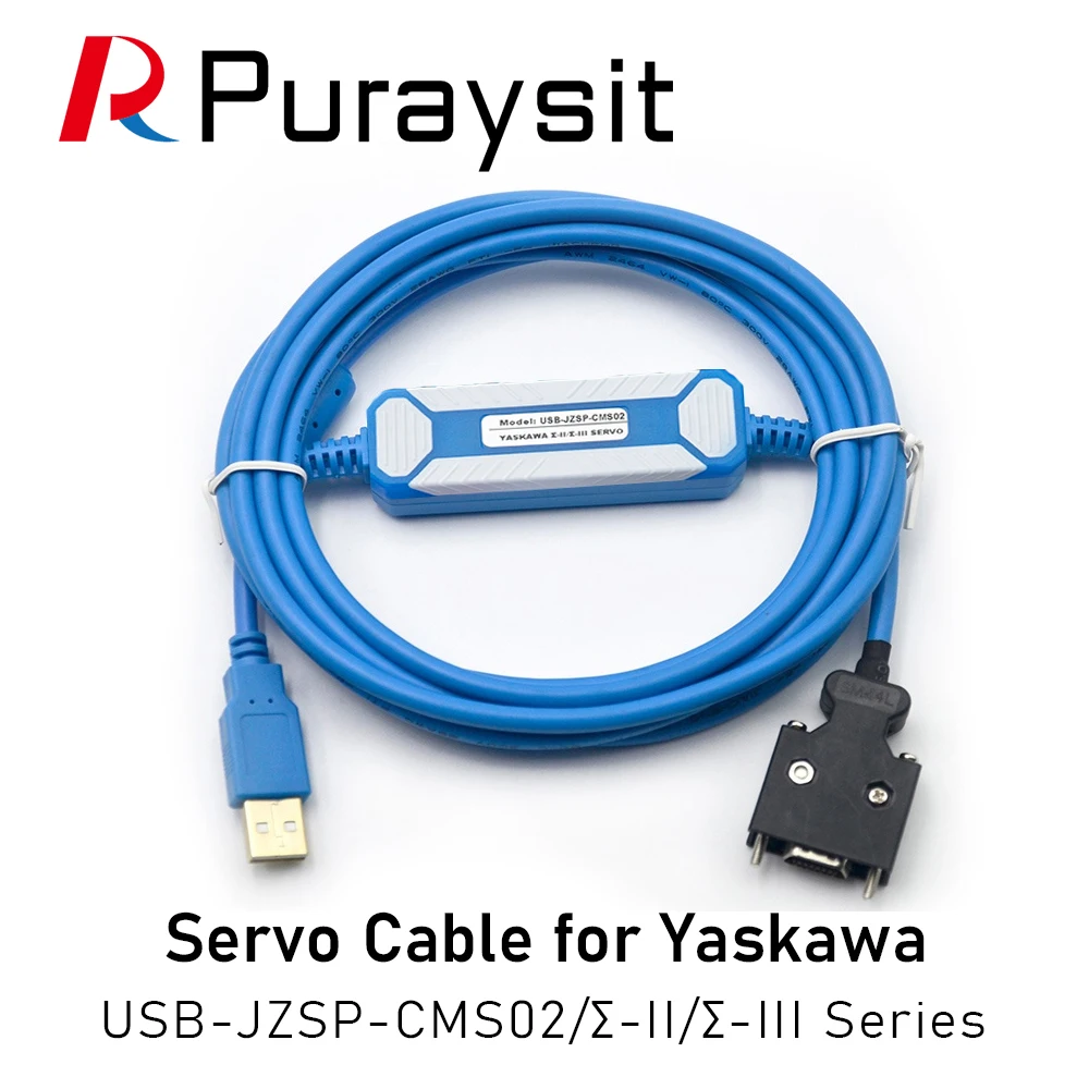 Кабель для программирования Puraysit Кабель для отладки USB-JZSP-CMS02 для серий Yaskawa Σ-II/Σ-III
Кабель для программирования Puraysit Кабель для отладки USB-JZSP-CMS02 для серий Yaskawa Σ-II/Σ-III