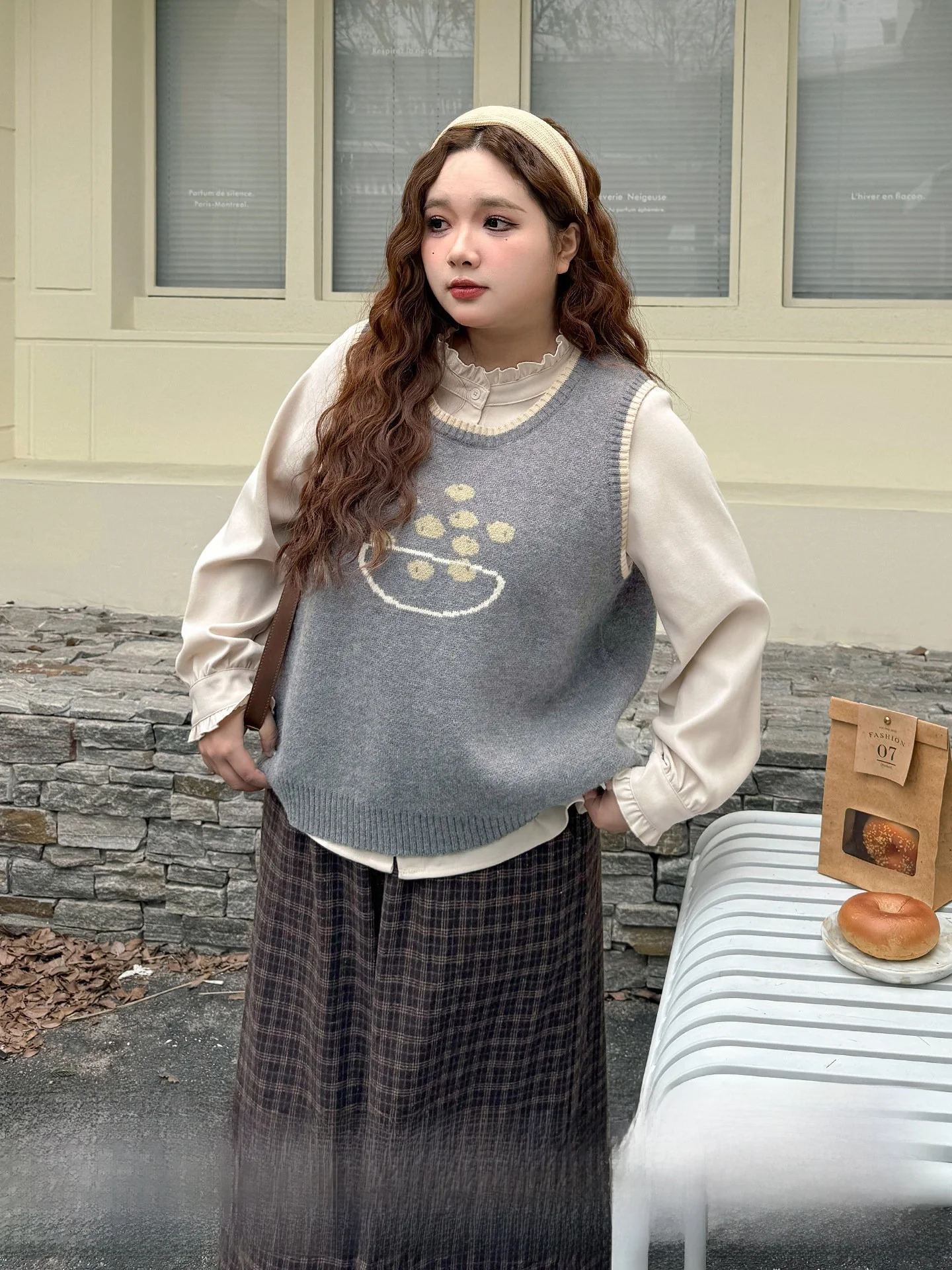 Retro Artistic plus Size Women's Faion Set Knitted Floing irt Wide Leg Plaid Skirt Pants Autumn Winter High Waist Long ...
Retro Artistic plus Size Women's Faion Set Knitted Floing irt Wide Leg Plaid Skirt Pants Autumn Winter High Waist Long ...