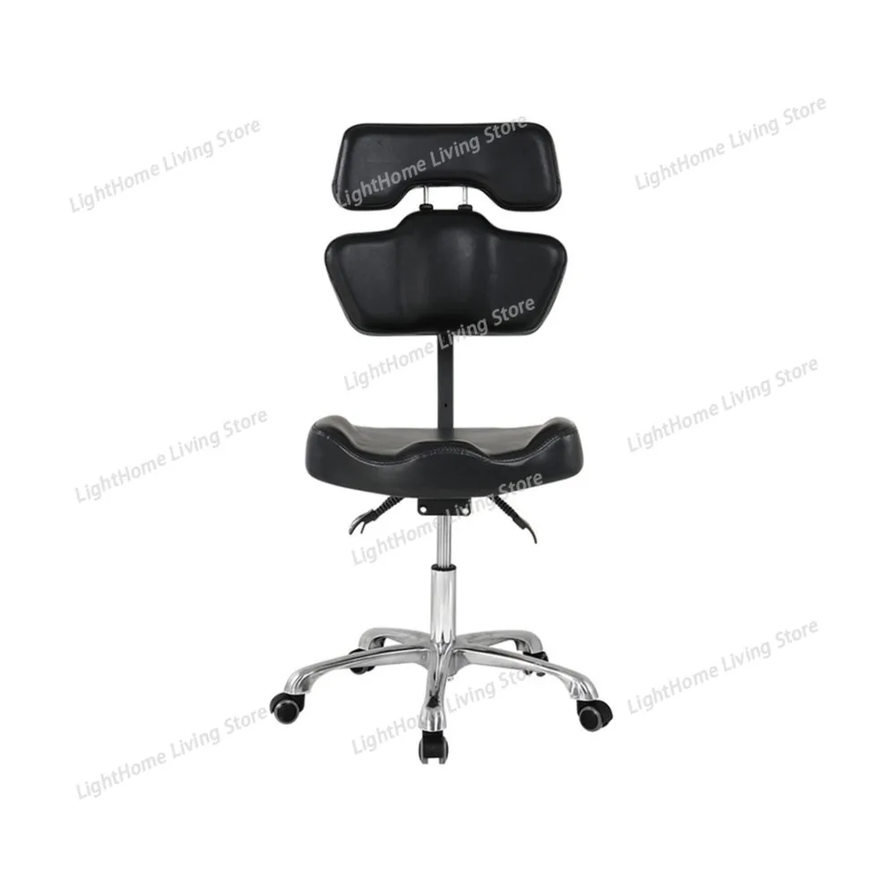 Tattoo Artist Saddle Stool Chair with Wheels, Ergonomic Rolling Esthetician Chair with Backrest, Adjustable Height Salon Seat
Tattoo Artist Saddle Stool Chair with Wheels, Ergonomic Rolling Esthetician Chair with Backrest, Adjustable Height Salon Seat