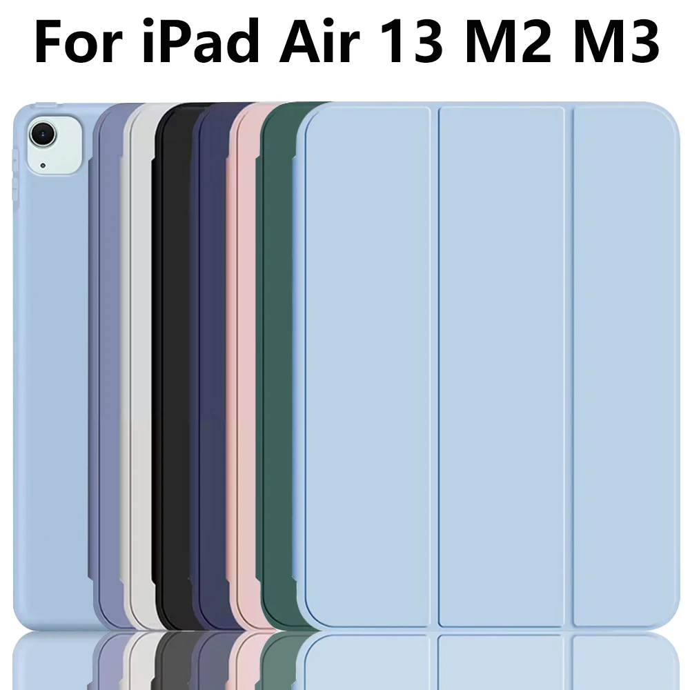 Flip Tablet Case for ipad Pro 12.9 3rd/4th/5th/6th, for ipad air 13 2024 2025 M2 M3, Trifold Stand Smart Case with Pencil Holder
Flip Tablet Case for ipad Pro 12.9 3rd/4th/5th/6th, for ipad air 13 2024 2025 M2 M3, Trifold Stand Smart Case with Pencil Holder