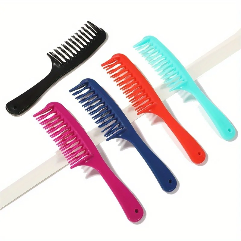 Double Row Wide Tooth Detangler Hair Comb Shampoo Comb with Handle for Long Curly Wet or Dry Hair
Double Row Wide Tooth Detangler Hair Comb Shampoo Comb with Handle for Long Curly Wet or Dry Hair