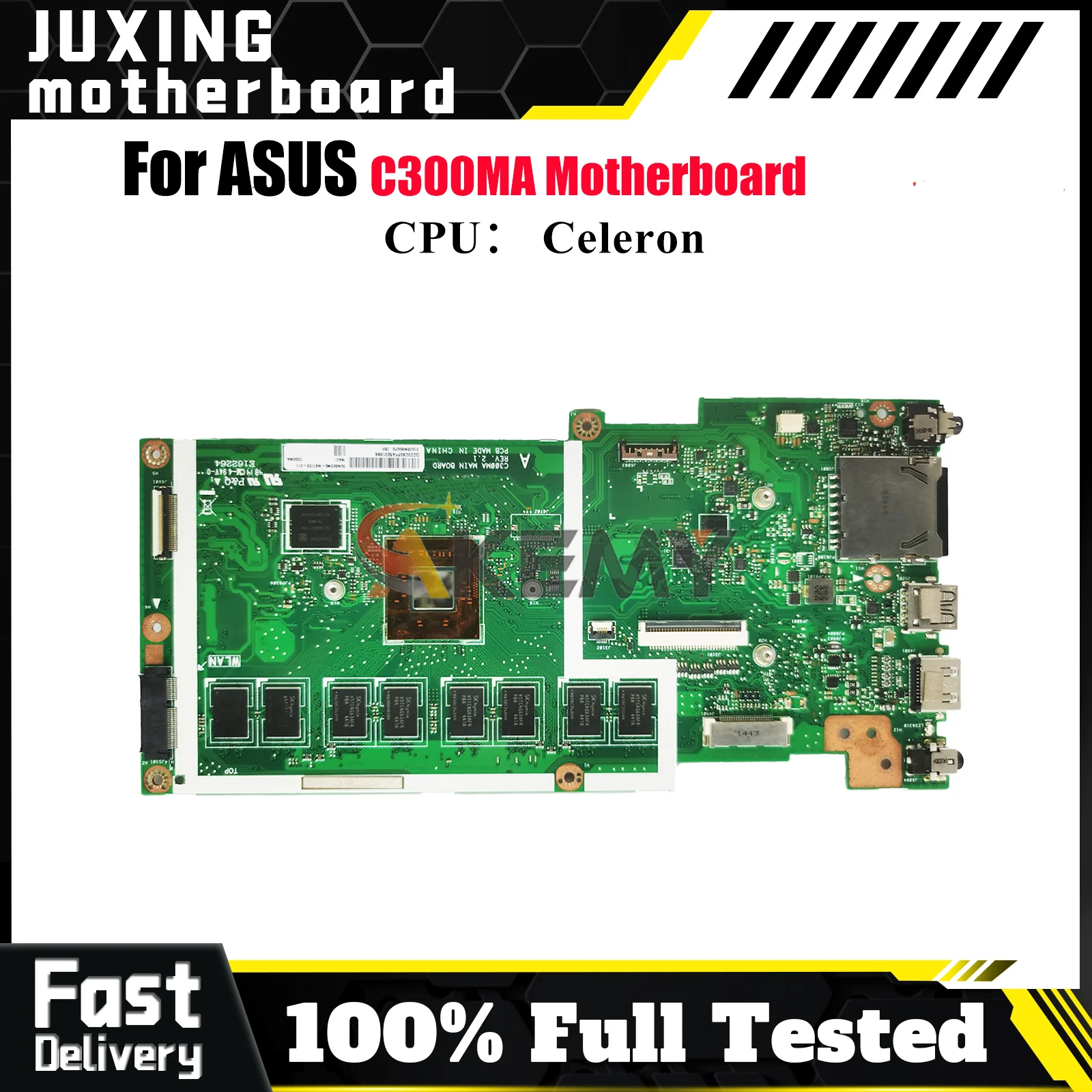 C300MA Laptop Motherboard For ASUS Chromebook C300MA C300M Notebook Mainboard With Celeron CPU 100% tests OK fast shipping stk
C300MA Laptop Motherboard For ASUS Chromebook C300MA C300M Notebook Mainboard With Celeron CPU 100% tests OK fast shipping stk