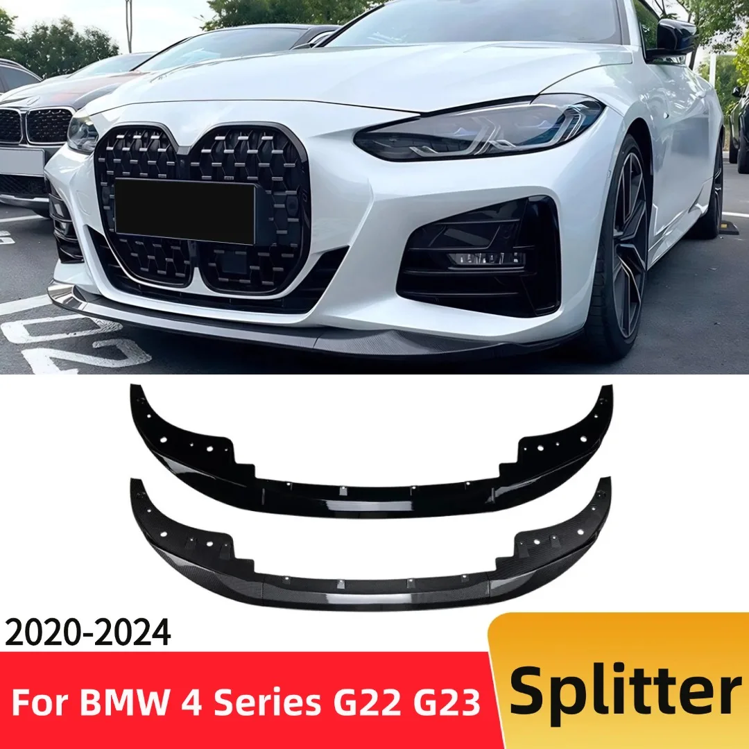 Front Bumper Lip Spoiler Protector Splitter For BMW 4 Series G22 G23 420d 420i 430i 430d M440i M Sport 2020-2024 Air Dam Tuning
Front Bumper Lip Spoiler Protector Splitter For BMW 4 Series G22 G23 420d 420i 430i 430d M440i M Sport 2020-2024 Air Dam Tuning